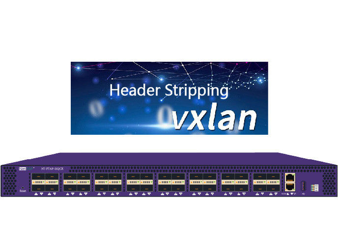 VXLAN Header Stripping Network Packet Broker With VTEP Message Transfer Via Multicast